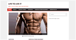 Desktop Screenshot of lifetoliveit.com